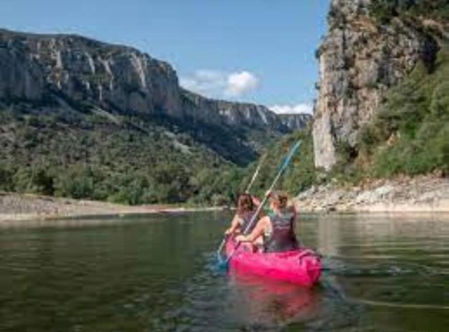 La O'Liso Gorges De L'Ardeche Villa Salavas Exterior photo